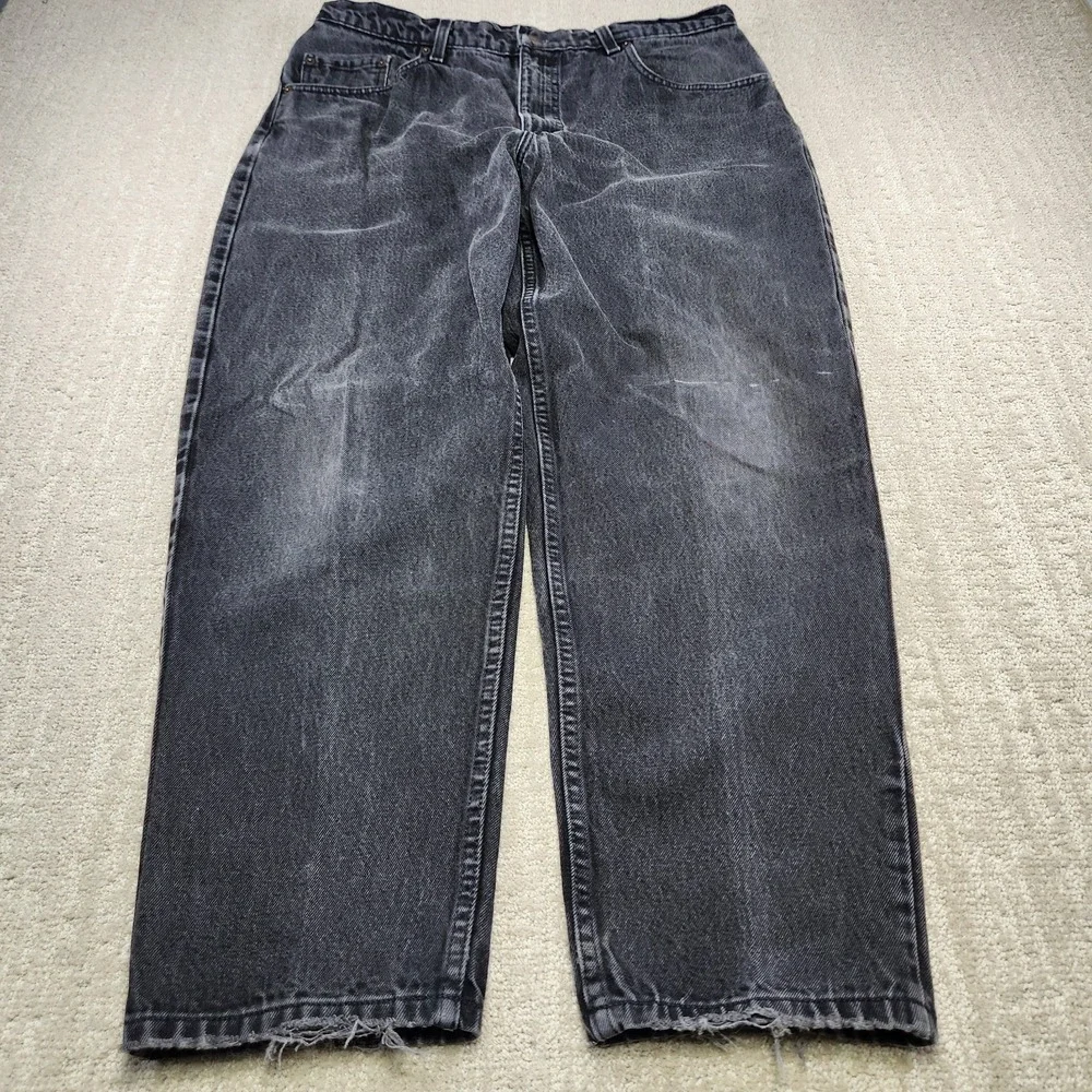 Vintage Levis 560 Jeans Men 36x30  *READ Black Denim Relaxed Taper Baggy Dad USA